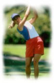 girl golfer